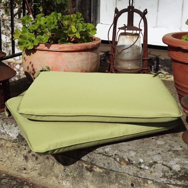 Cuscini seduta colore verde