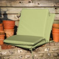Cuscini seduta e schienale colore verde