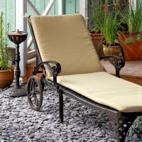 Anteprima: Stone garden sunlounger cushion 2