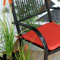 Anteprima: Terracotta garden chair seat cushion 2